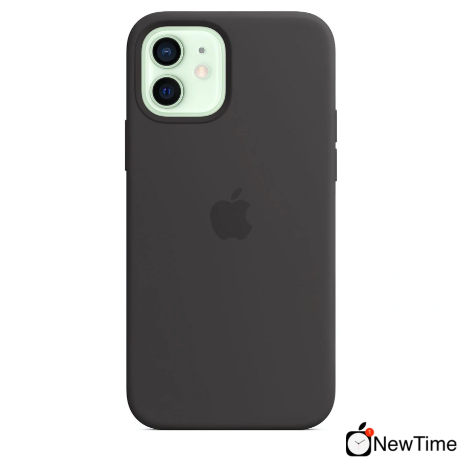 Чохол Apple iPhone 12 | 12 Pro Silicone Case with MagSafe - Black (MHL73)